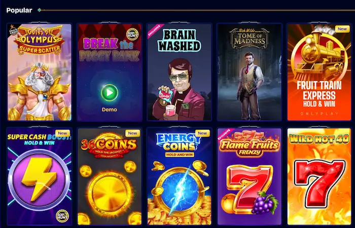 WishWin Casino pokies